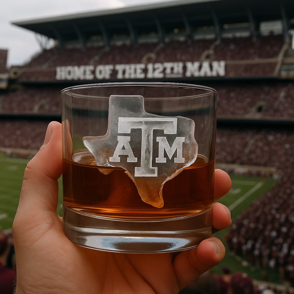 Large Texas A&M Ice Molds