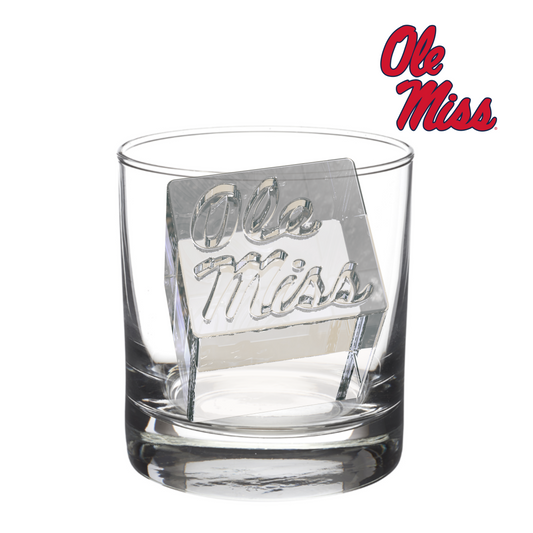 Large Ole Miss-Script Ice Mold