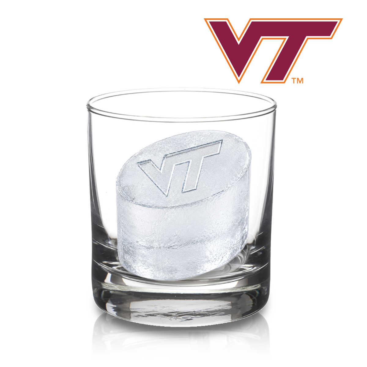Virginia Tech Hokies Ice Mold Tray