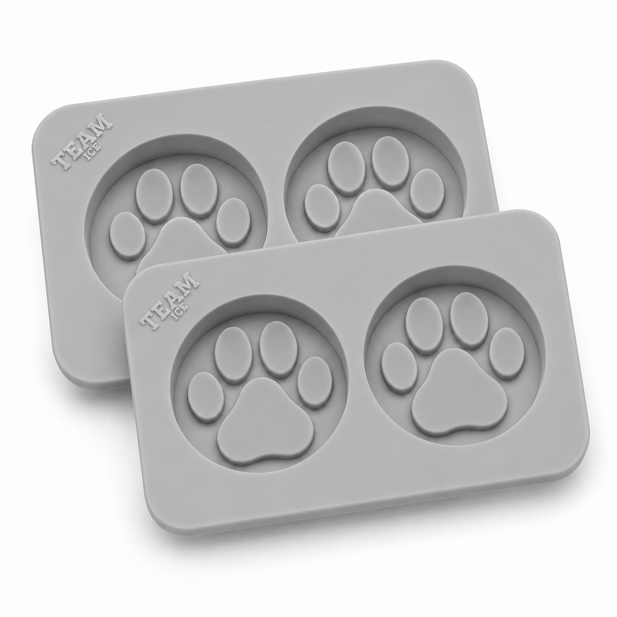 Paw Print Ice Mold Tray Set